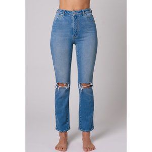 NWT Original Straight Jean in Mika Worn